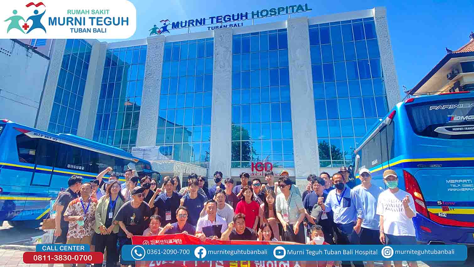 Hospital Tour Wisatawan Asing ke RS Murni Teguh Tuban Bali 